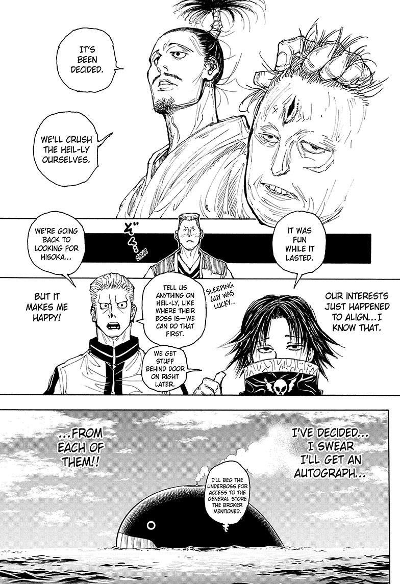 Hunter x Hunter Chap 393 - Next Chap 394