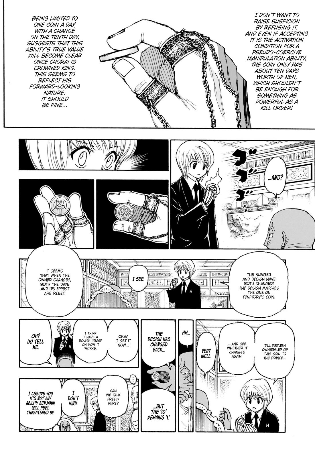 Hunter x Hunter Chap 404 - Next Chap 405
