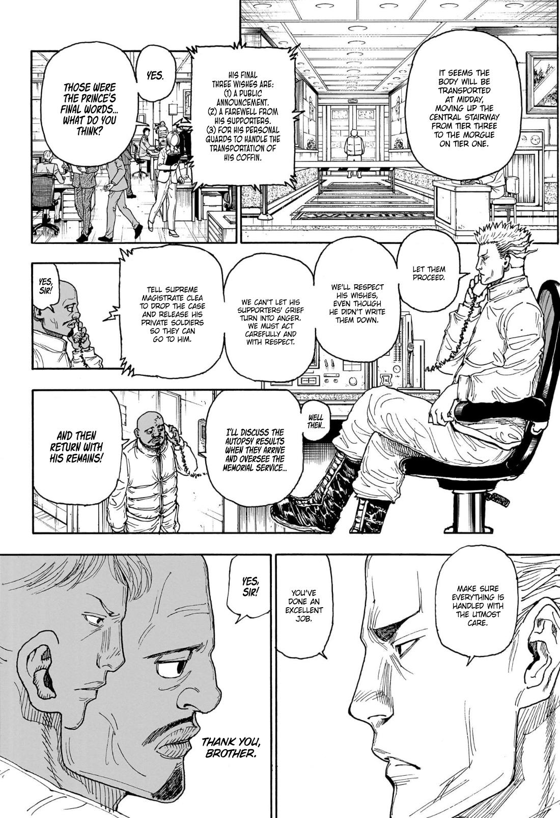 Hunter x Hunter Chap 404 - Next Chap 405