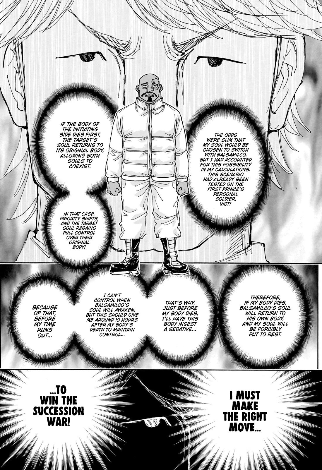 Hunter x Hunter Chap 404 - Next Chap 405