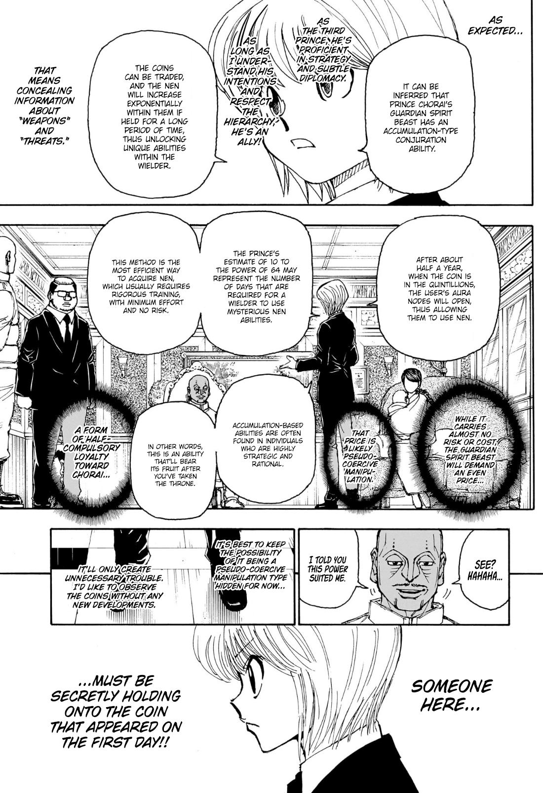Hunter x Hunter Chap 404 - Next Chap 405