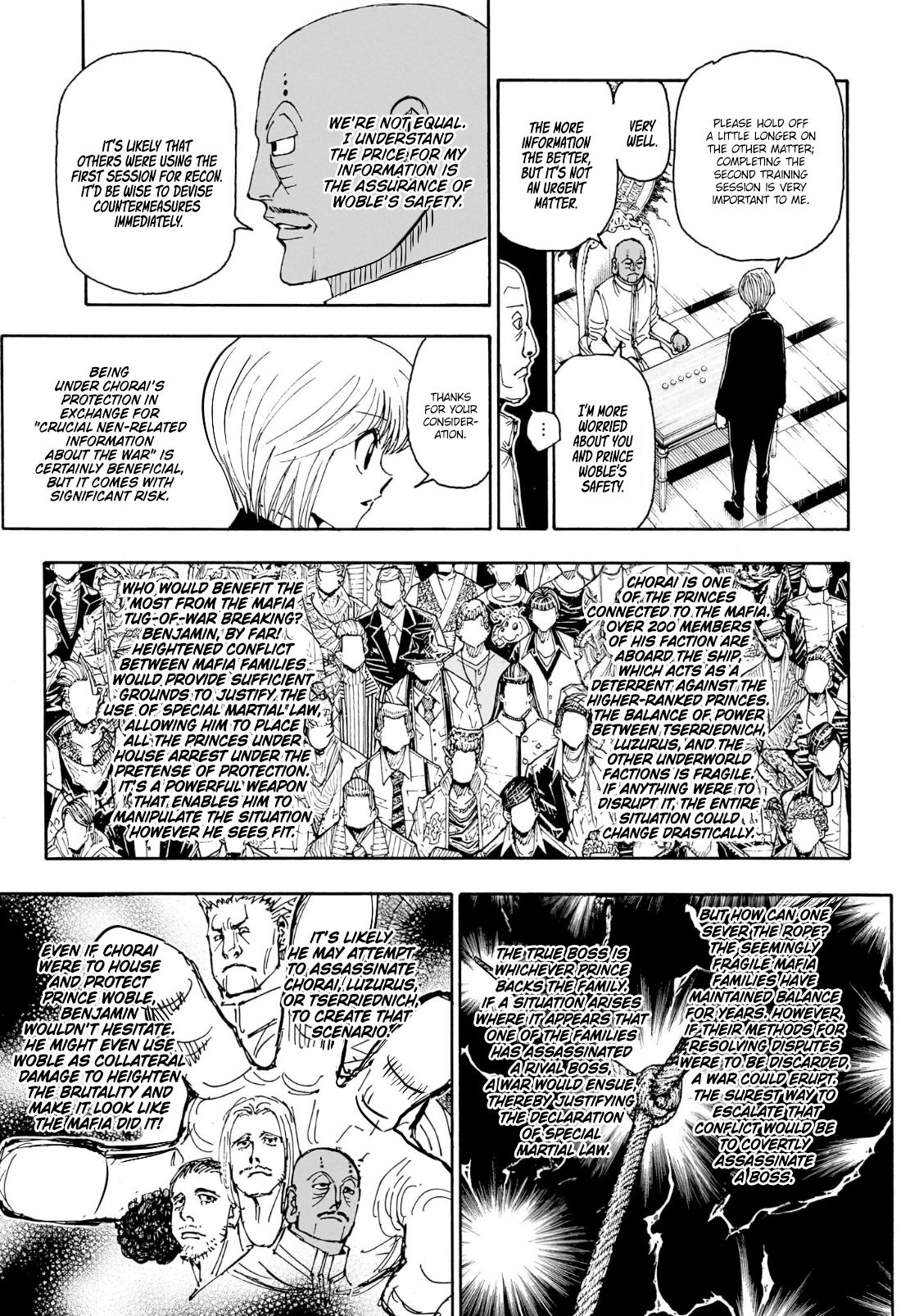 Hunter x Hunter Chap 404 - Next Chap 405