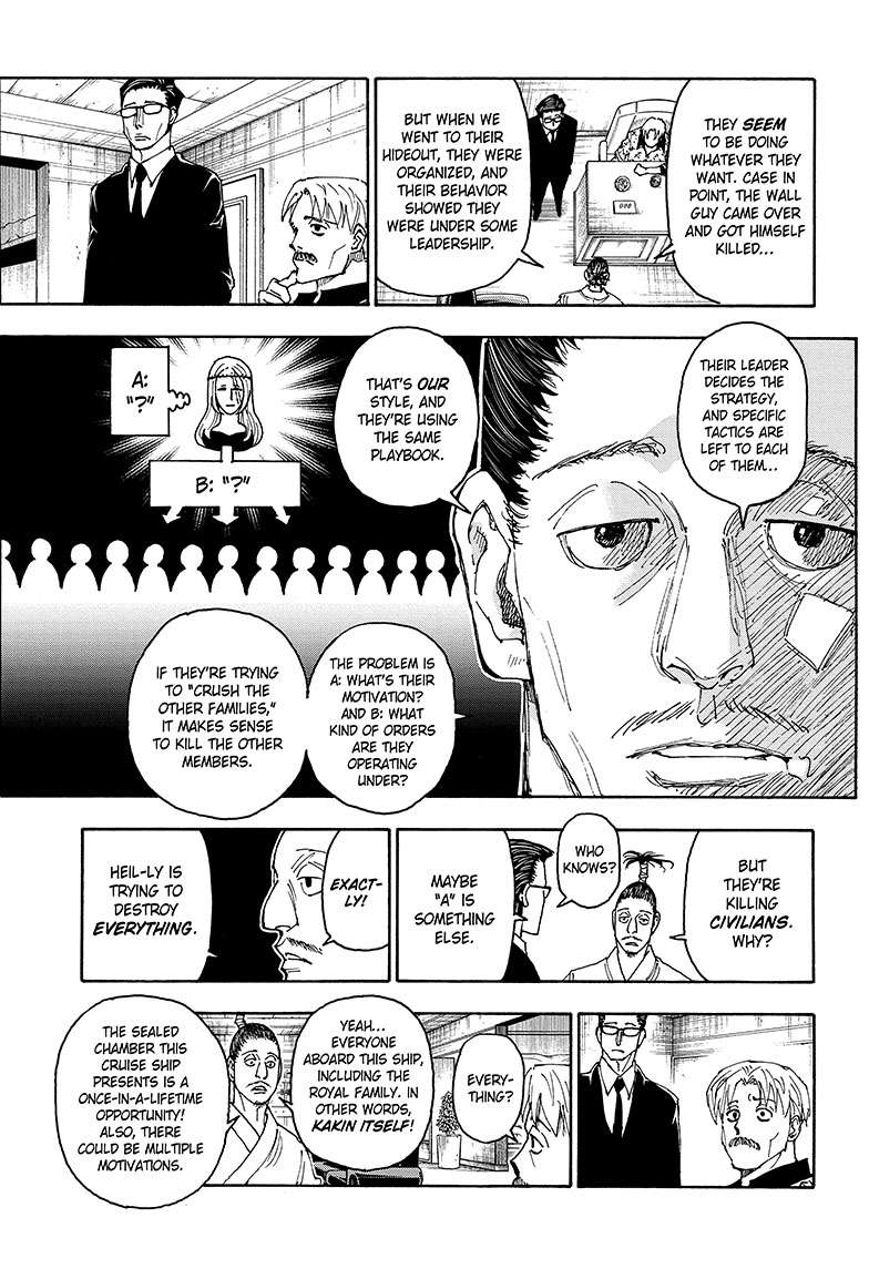 Hunter x Hunter Chap 405 - Next Chap 406