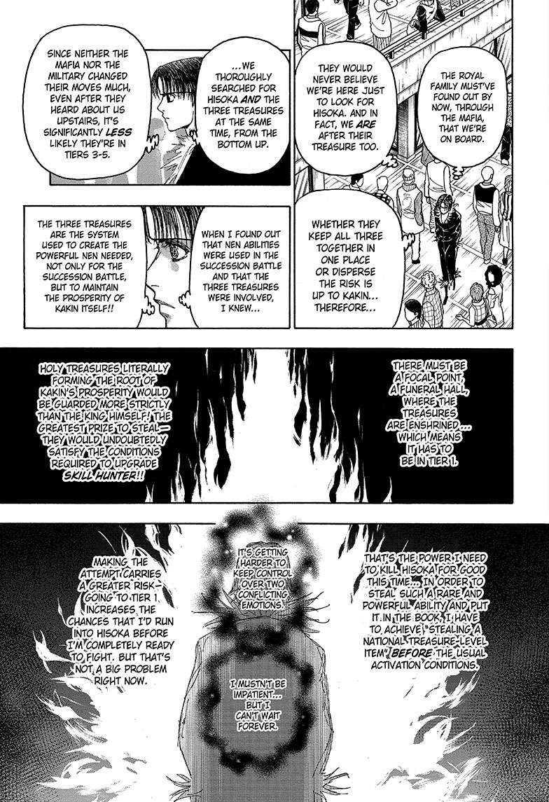 Hunter x Hunter Chap 406 - Next Chap 407
