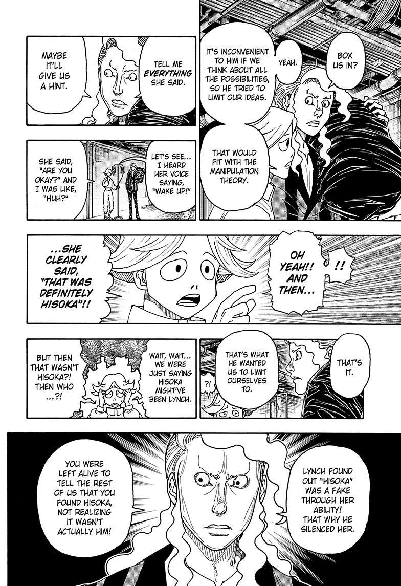 Hunter x Hunter Chap 406 - Next Chap 407