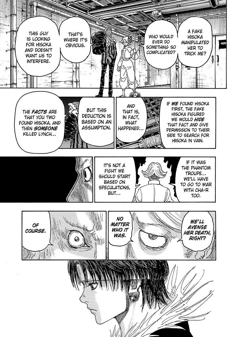 Hunter x Hunter Chap 406 - Next Chap 407