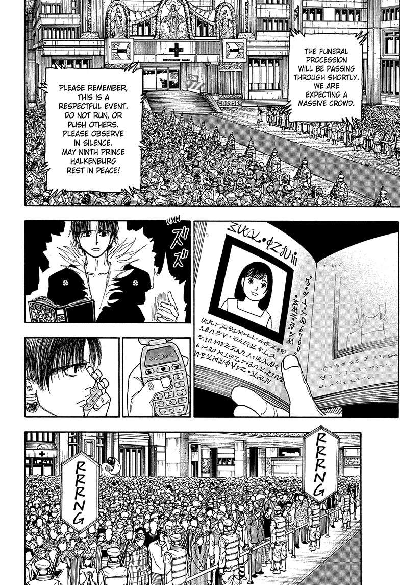 Hunter x Hunter Chap 406 - Next Chap 407