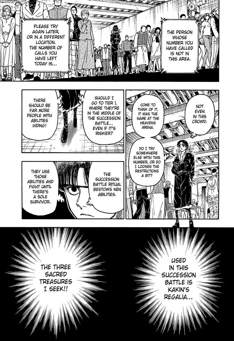 Hunter x Hunter Chap 406 - Next Chap 407