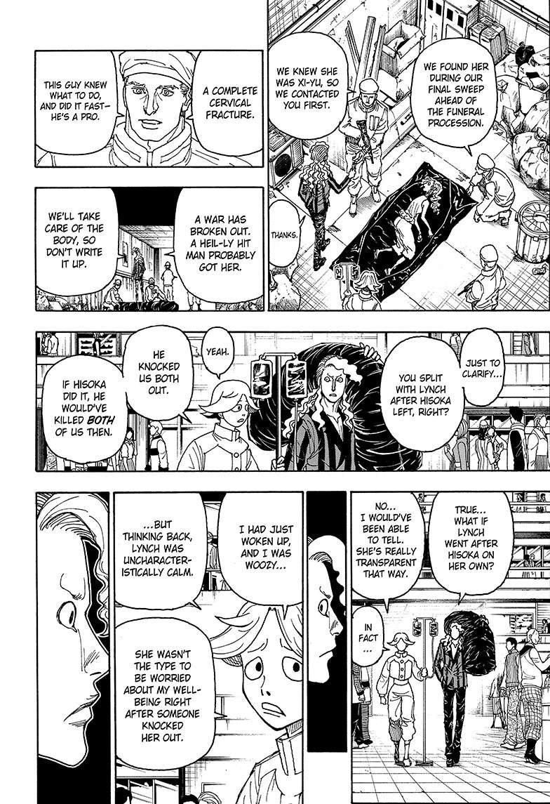 Hunter x Hunter Chap 406 - Next Chap 407