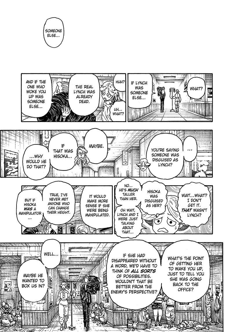 Hunter x Hunter Chap 406 - Next Chap 407