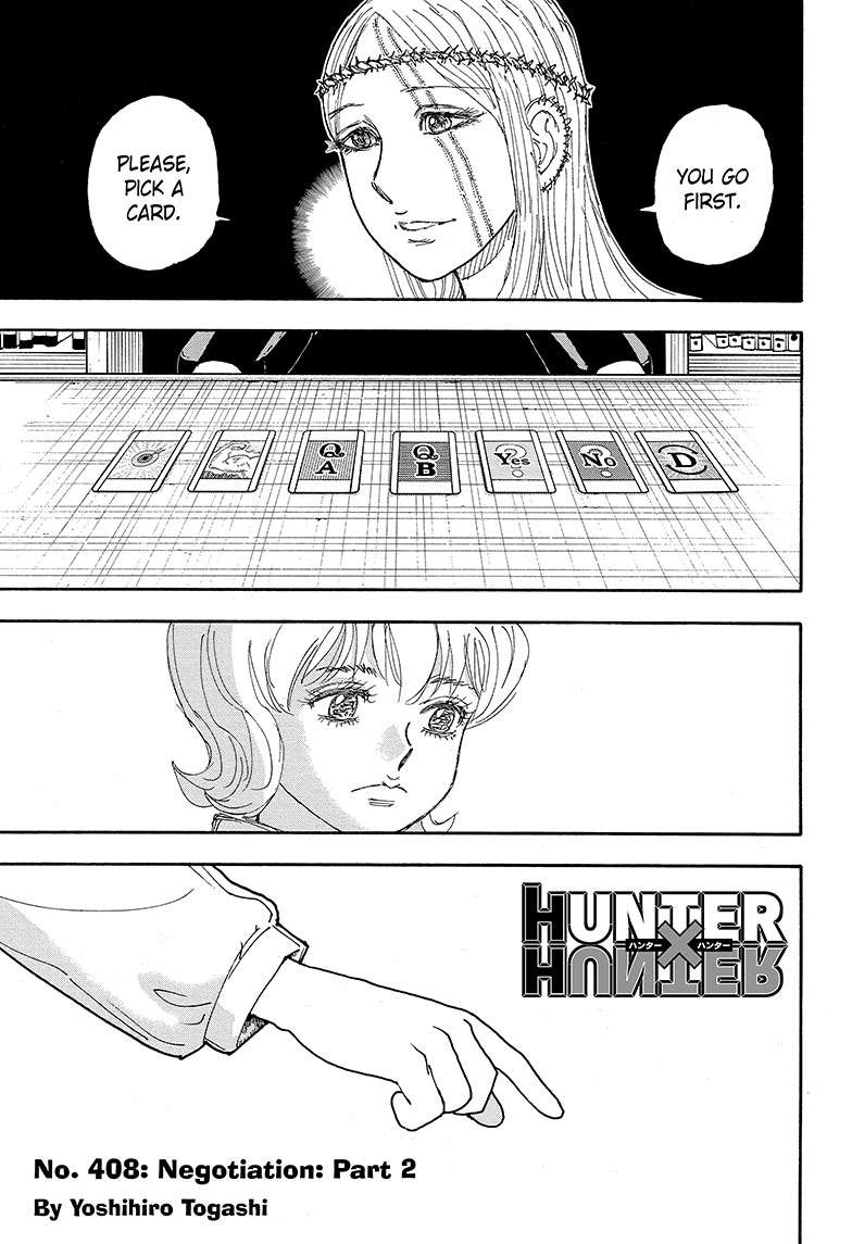 Hunter x Hunter Chap 408 - Next Chap 409