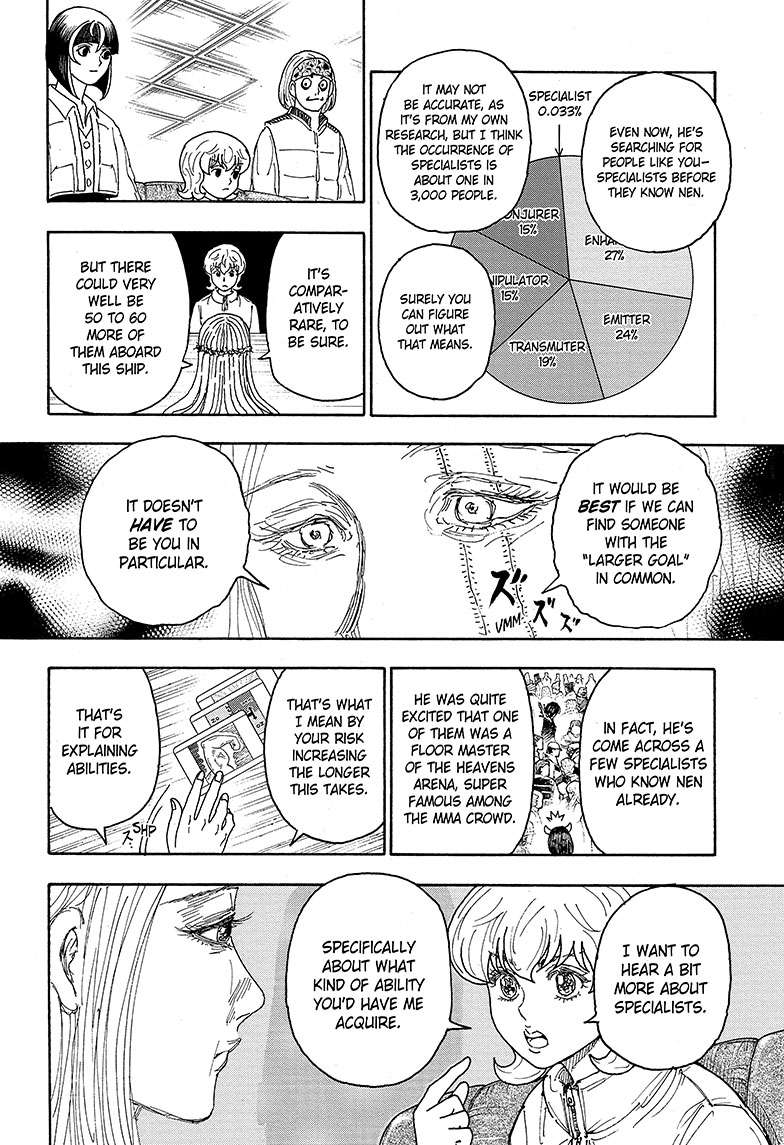 Hunter x Hunter Chap 408 - Next Chap 409