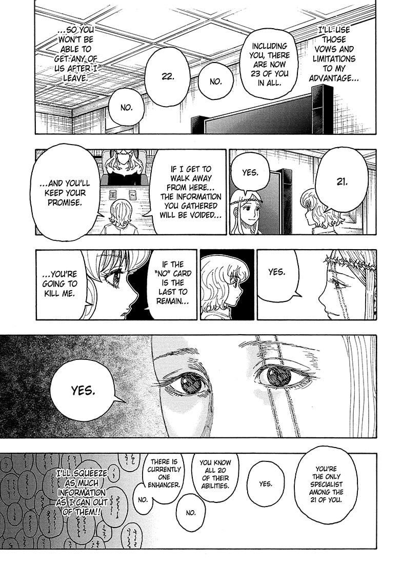 Hunter x Hunter Chap 409 - Next Chap 410