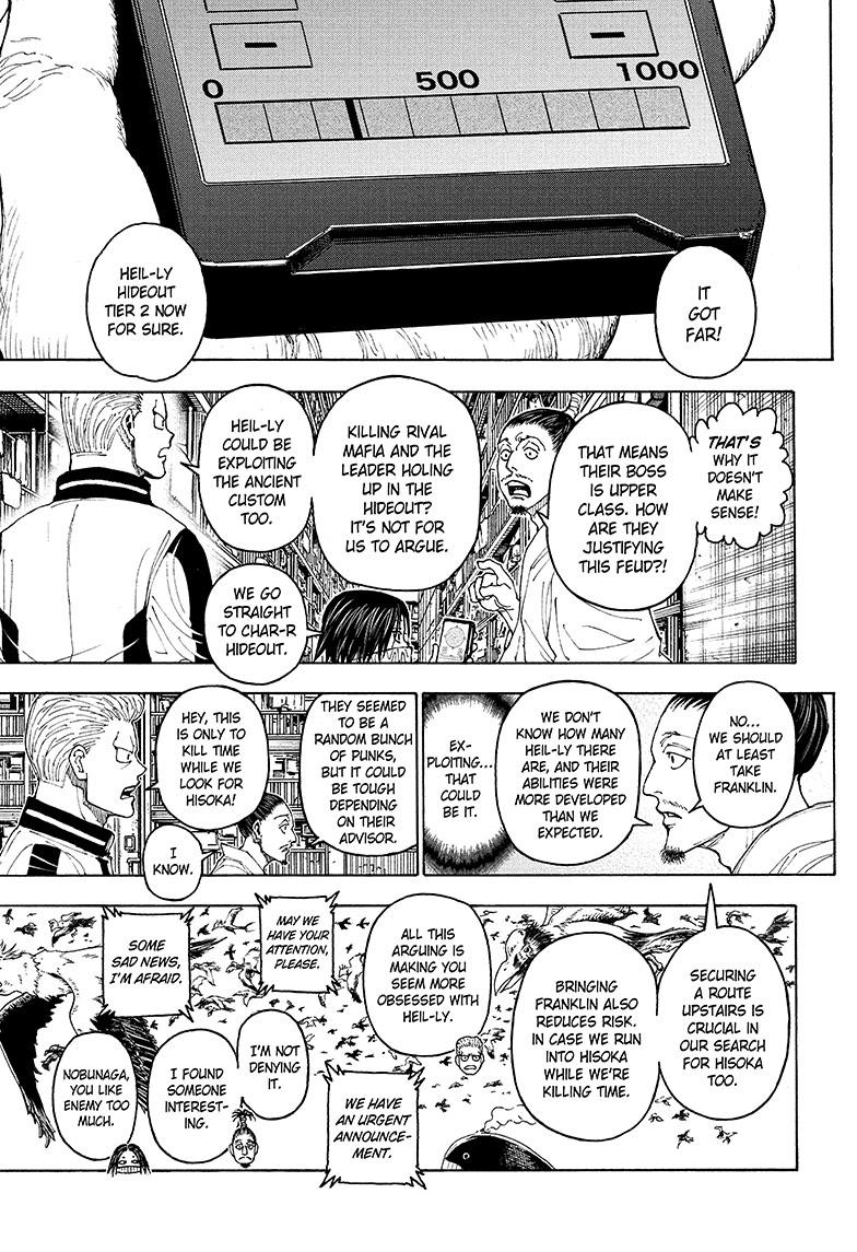 Hunter x Hunter Chap 400 - Next Chap 401