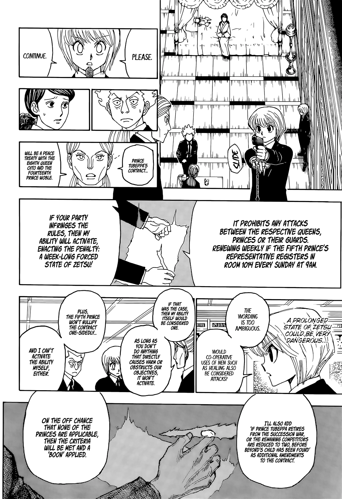 Hunter x Hunter Chap 401 - Next Chap 402