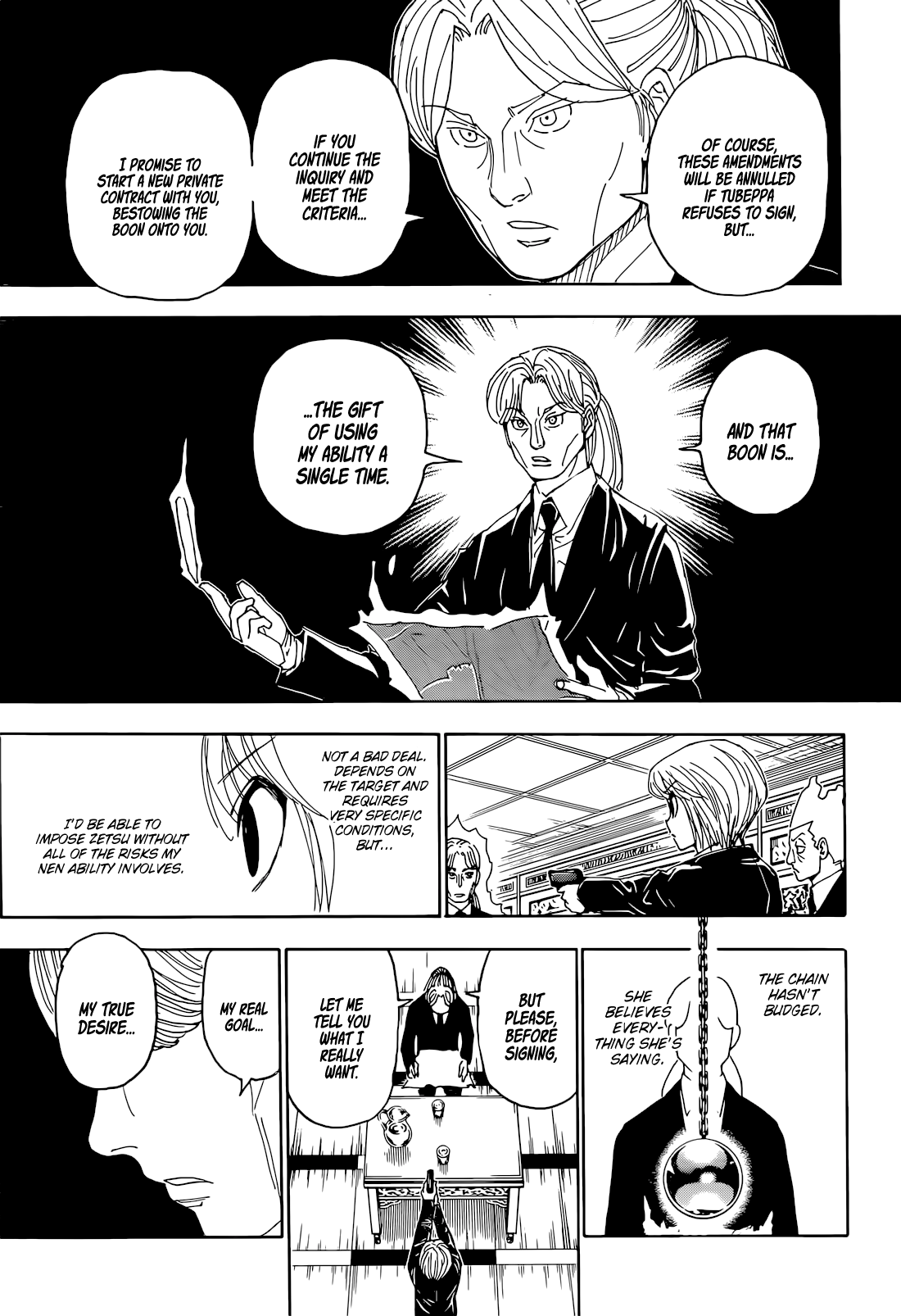 Hunter x Hunter Chap 401 - Next Chap 402