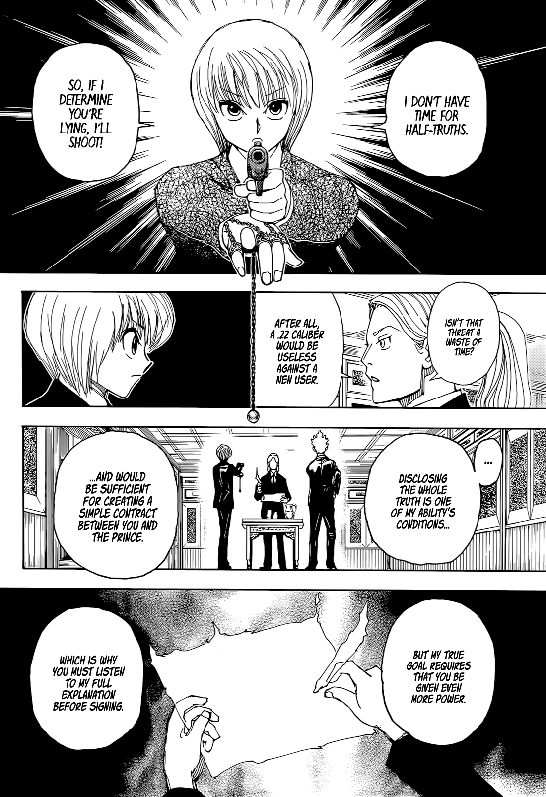 Hunter x Hunter Chap 401 - Next Chap 402