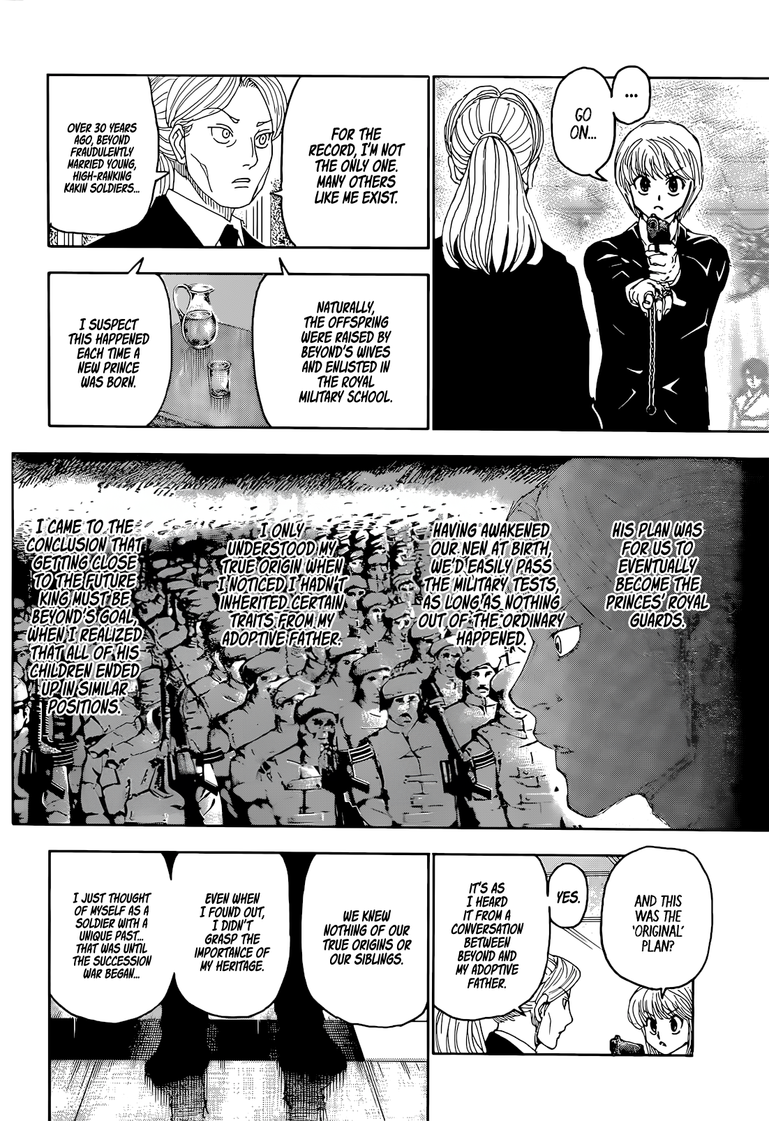 Hunter x Hunter Chap 401 - Next Chap 402