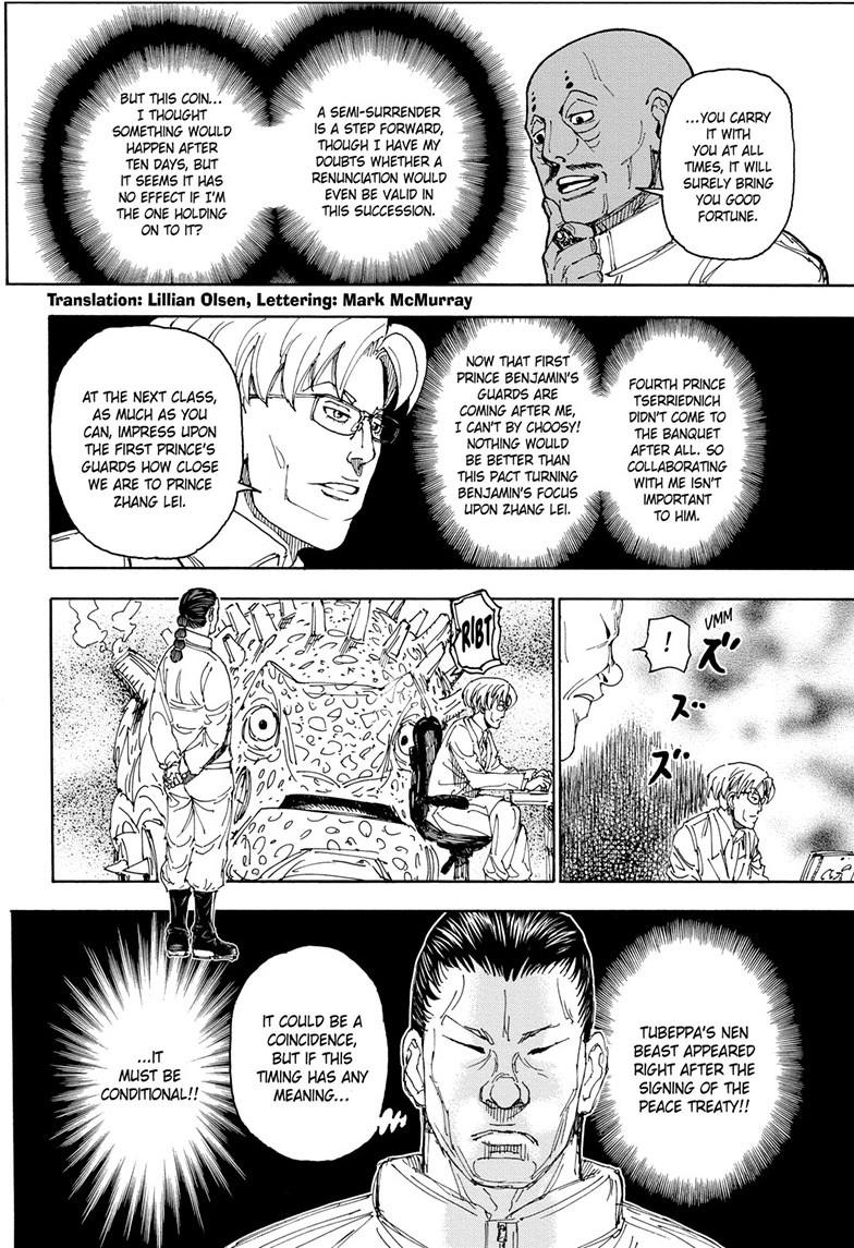 Hunter x Hunter Chap 402 - Next Chap 403