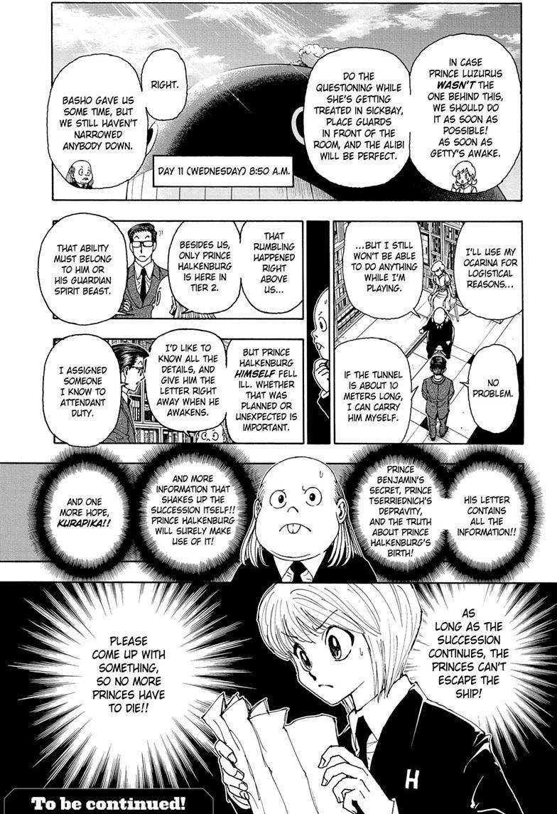 Hunter x Hunter Chap 402 - Next Chap 403