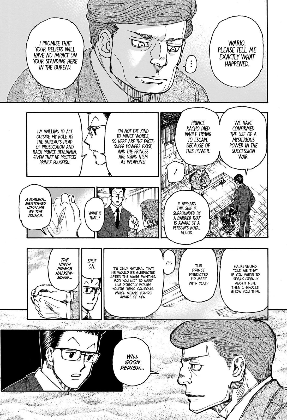 Hunter x Hunter Chap 403 - Next Chap 404