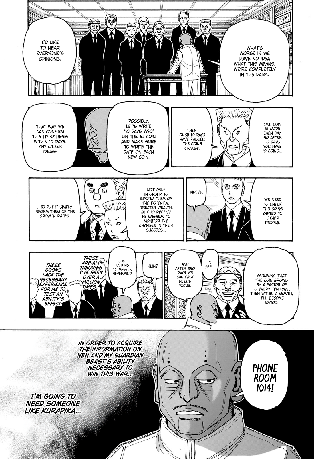 Hunter x Hunter Chap 403 - Next Chap 404