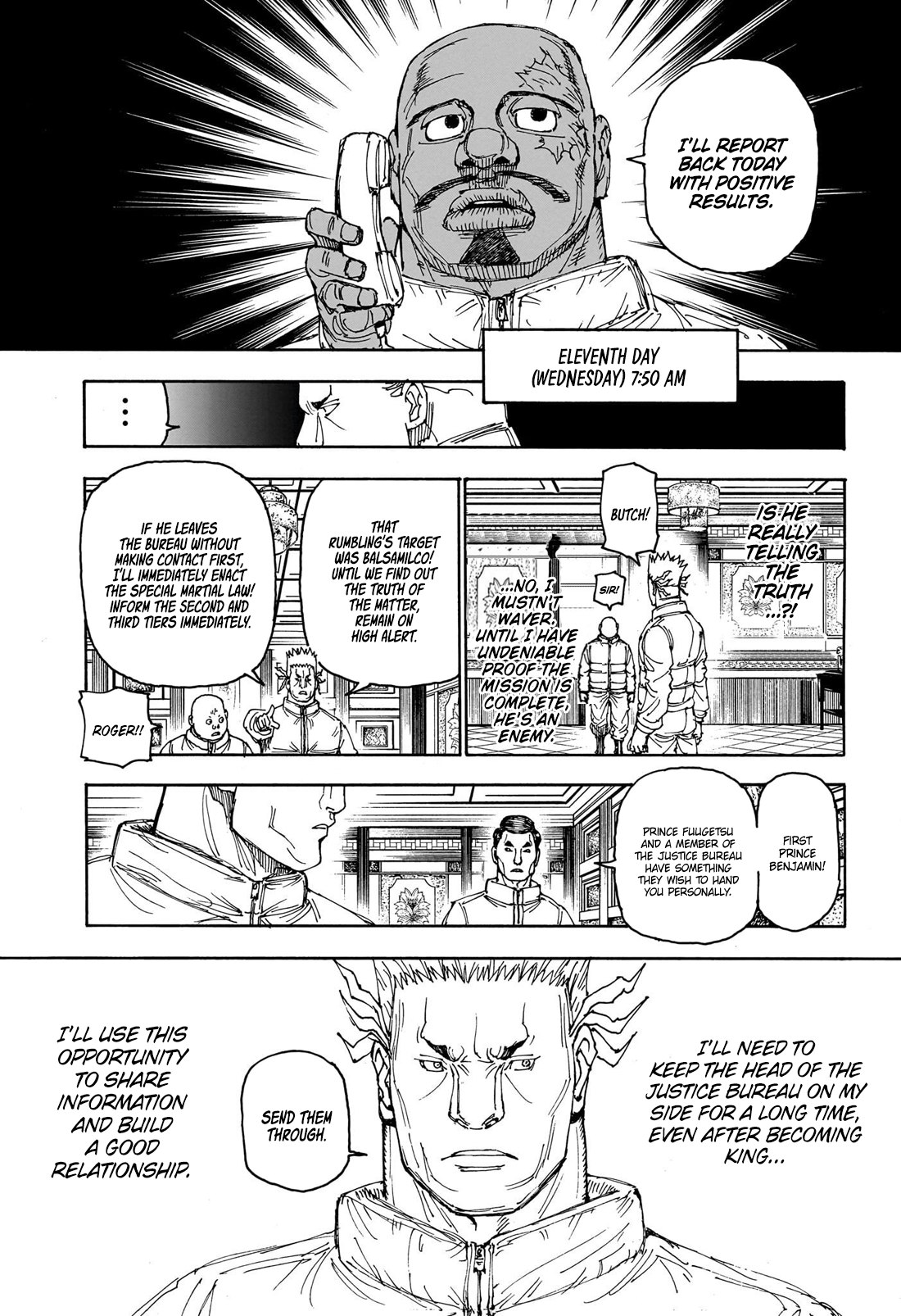 Hunter x Hunter Chap 403 - Next Chap 404