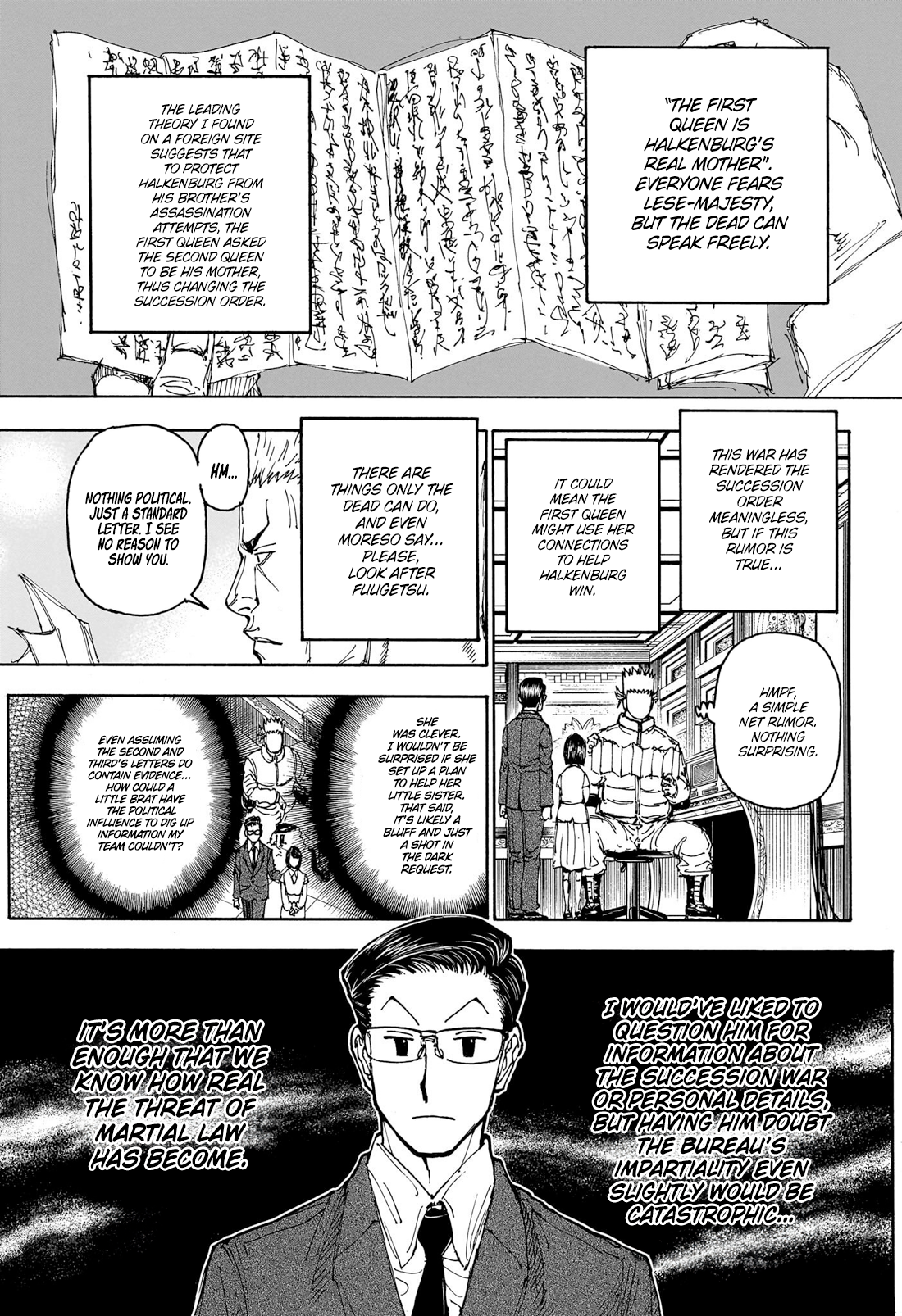 Hunter x Hunter Chap 403 - Next Chap 404