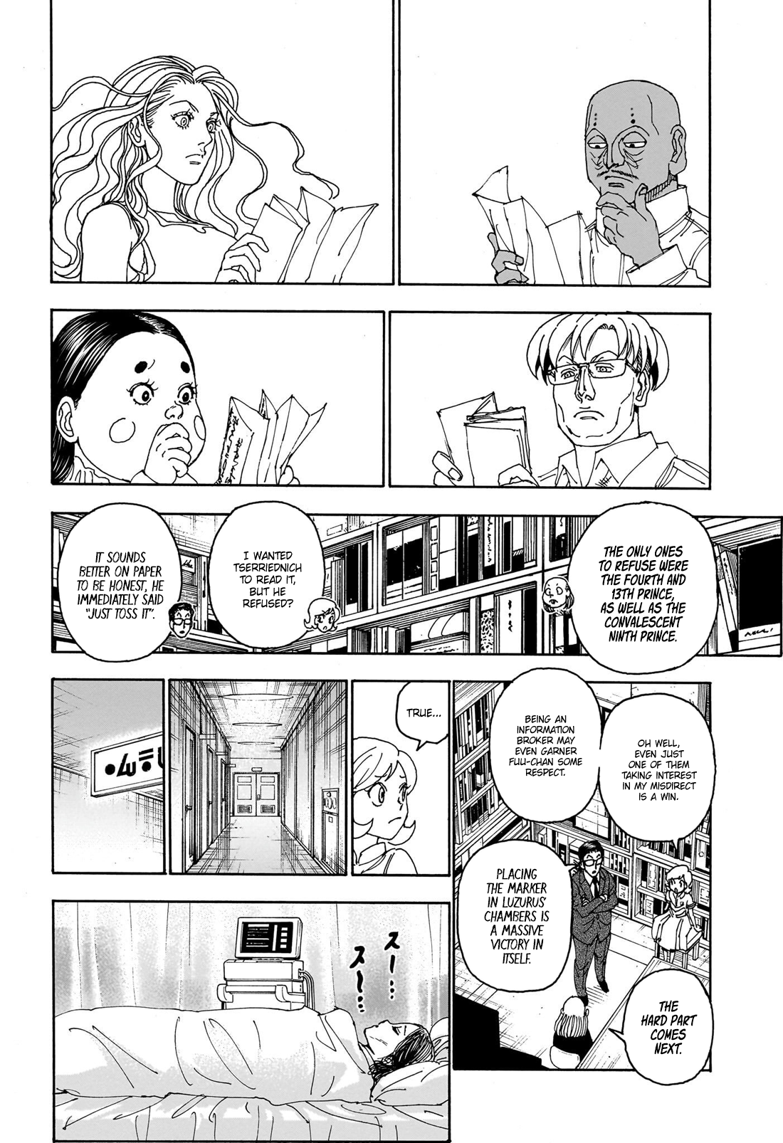 Hunter x Hunter Chap 403 - Next Chap 404