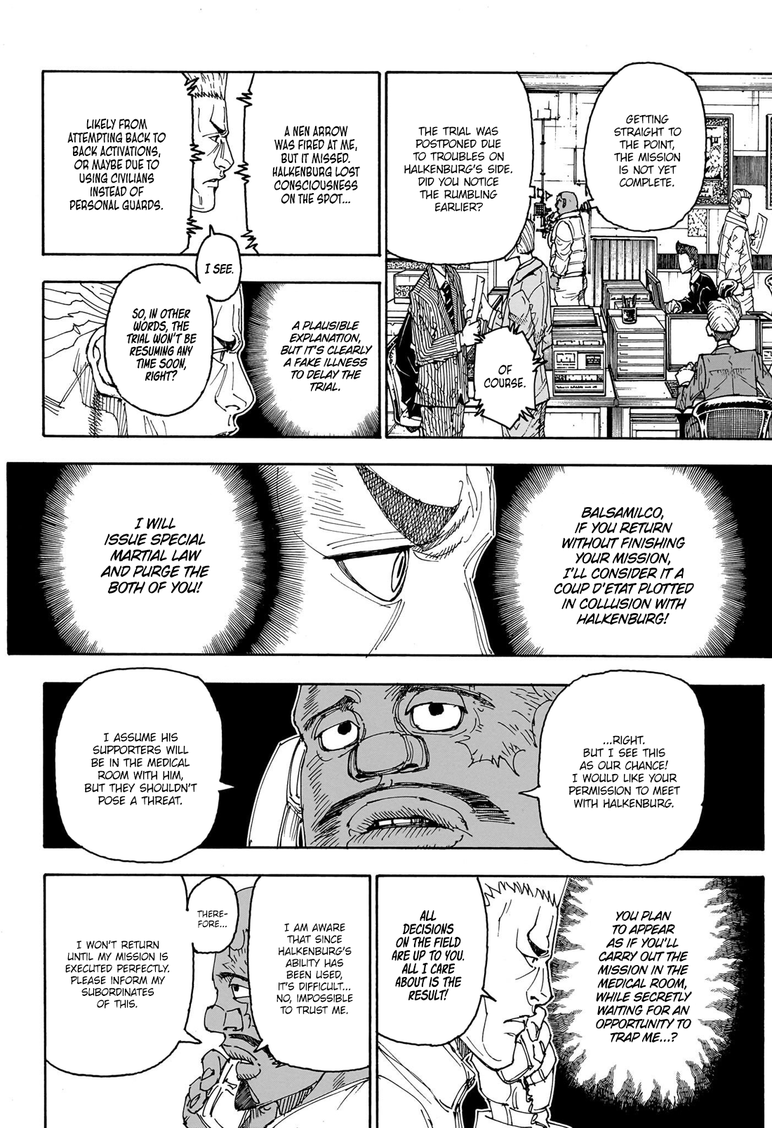 Hunter x Hunter Chap 403 - Next Chap 404