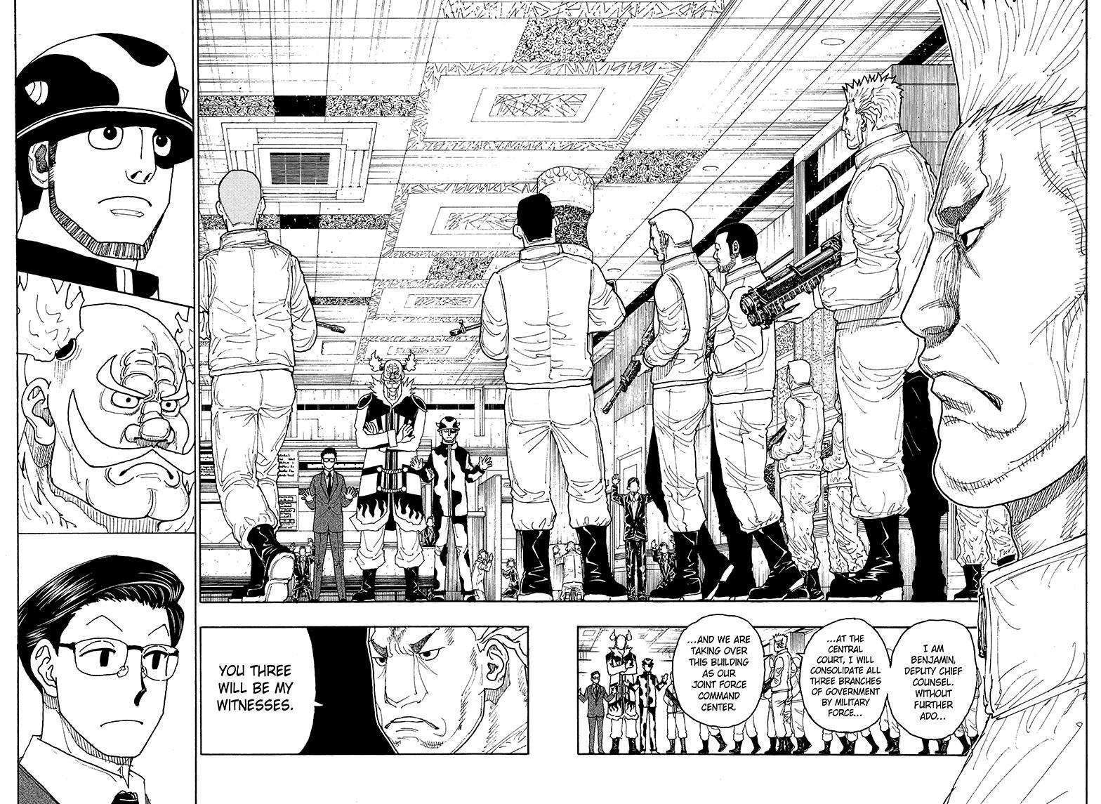 Hunter x Hunter Chap 410 - Next Chap 411