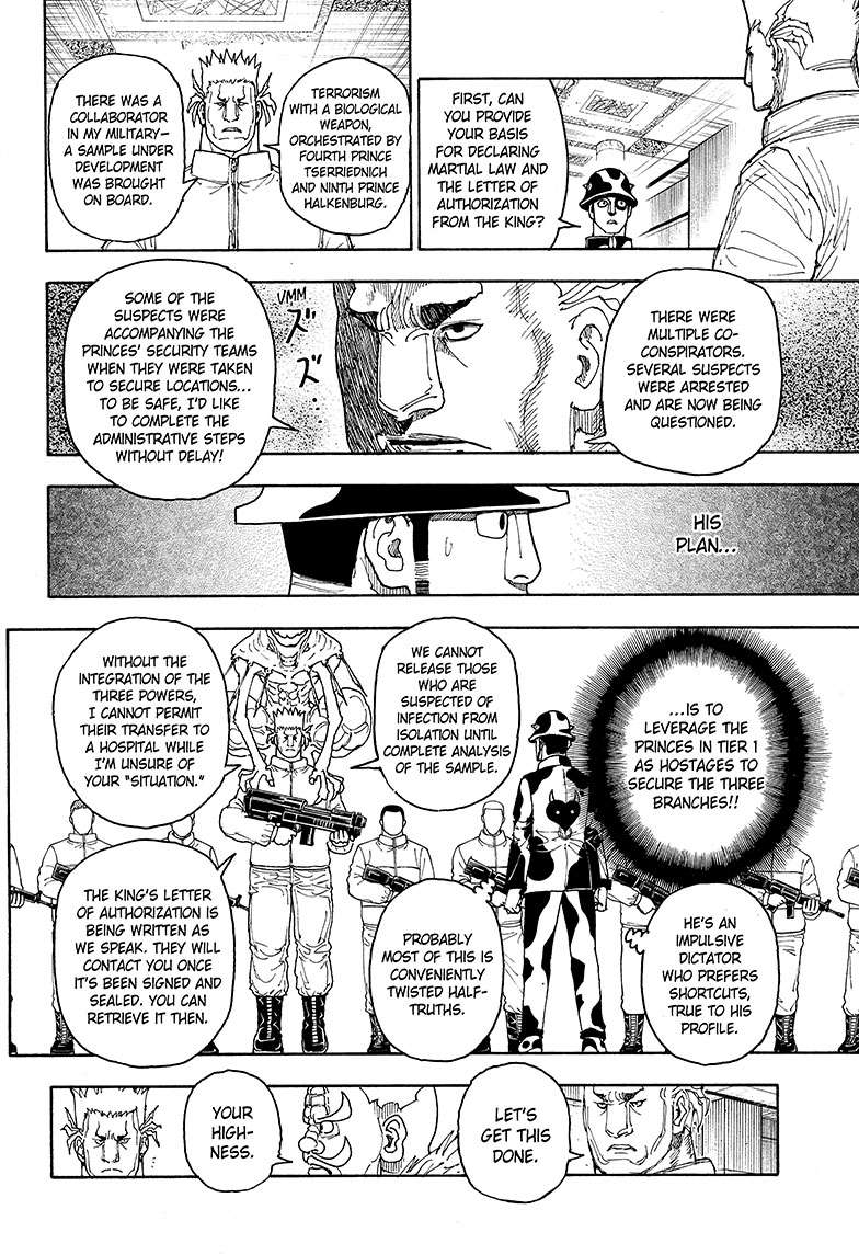 Hunter x Hunter Chap 410 - Next Chap 411