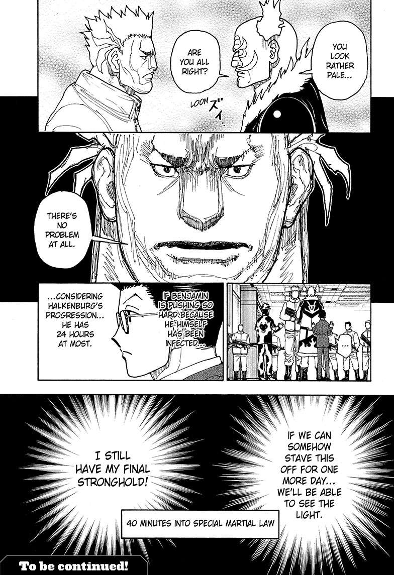 Hunter x Hunter Chap 410 - Next Chap 411