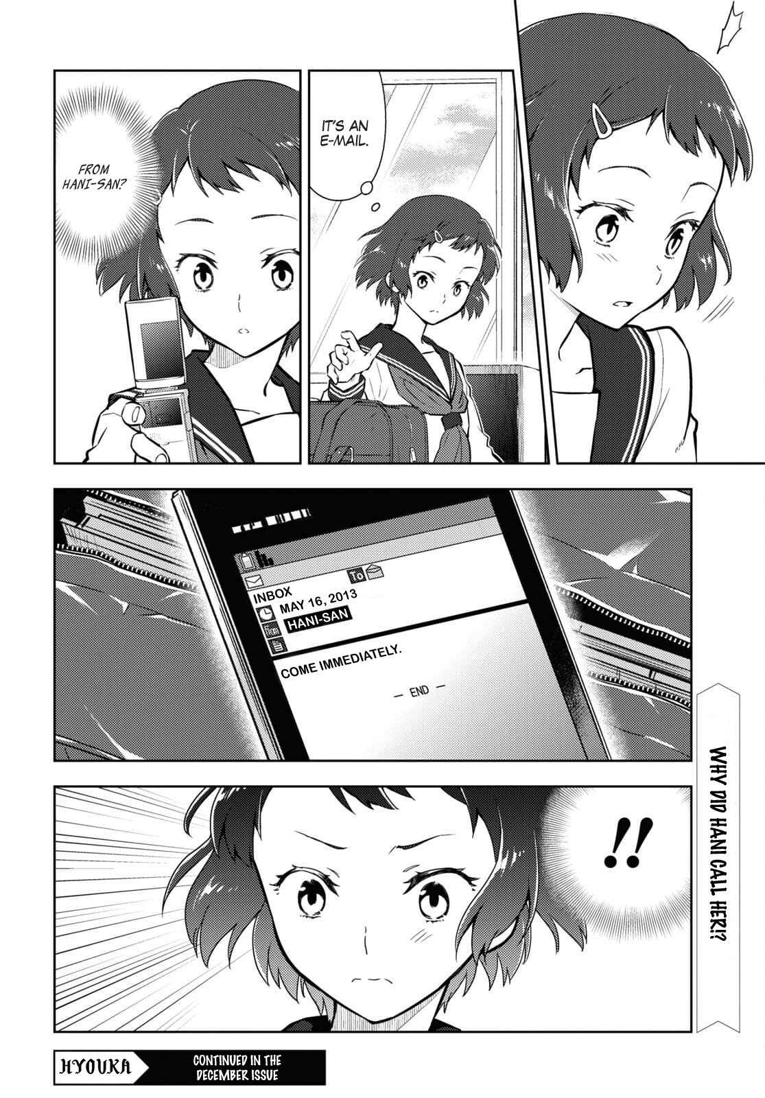 Hyouka Chap 97 - Next Chap 98