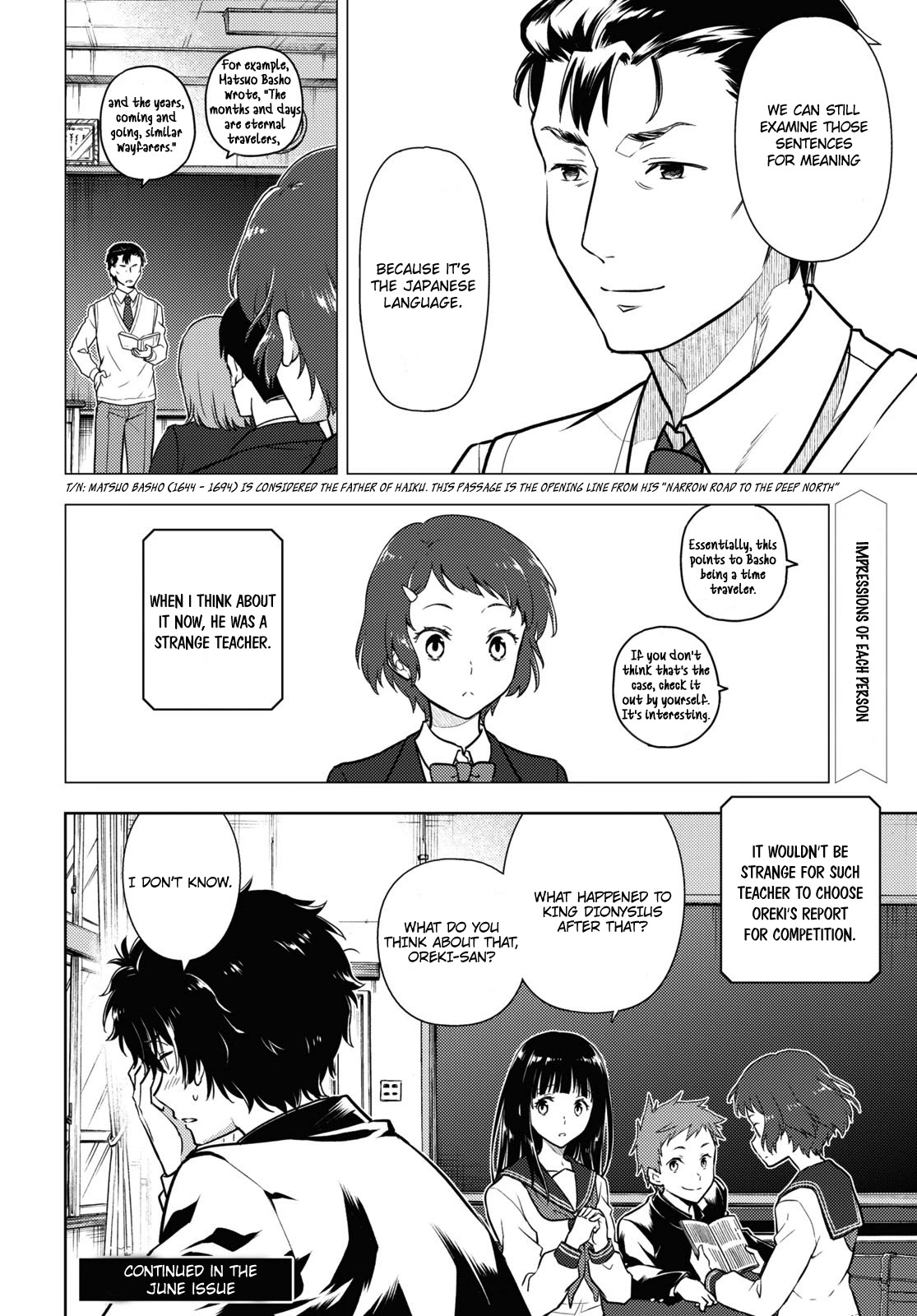 Hyouka Chap 91 - Next Chap 92