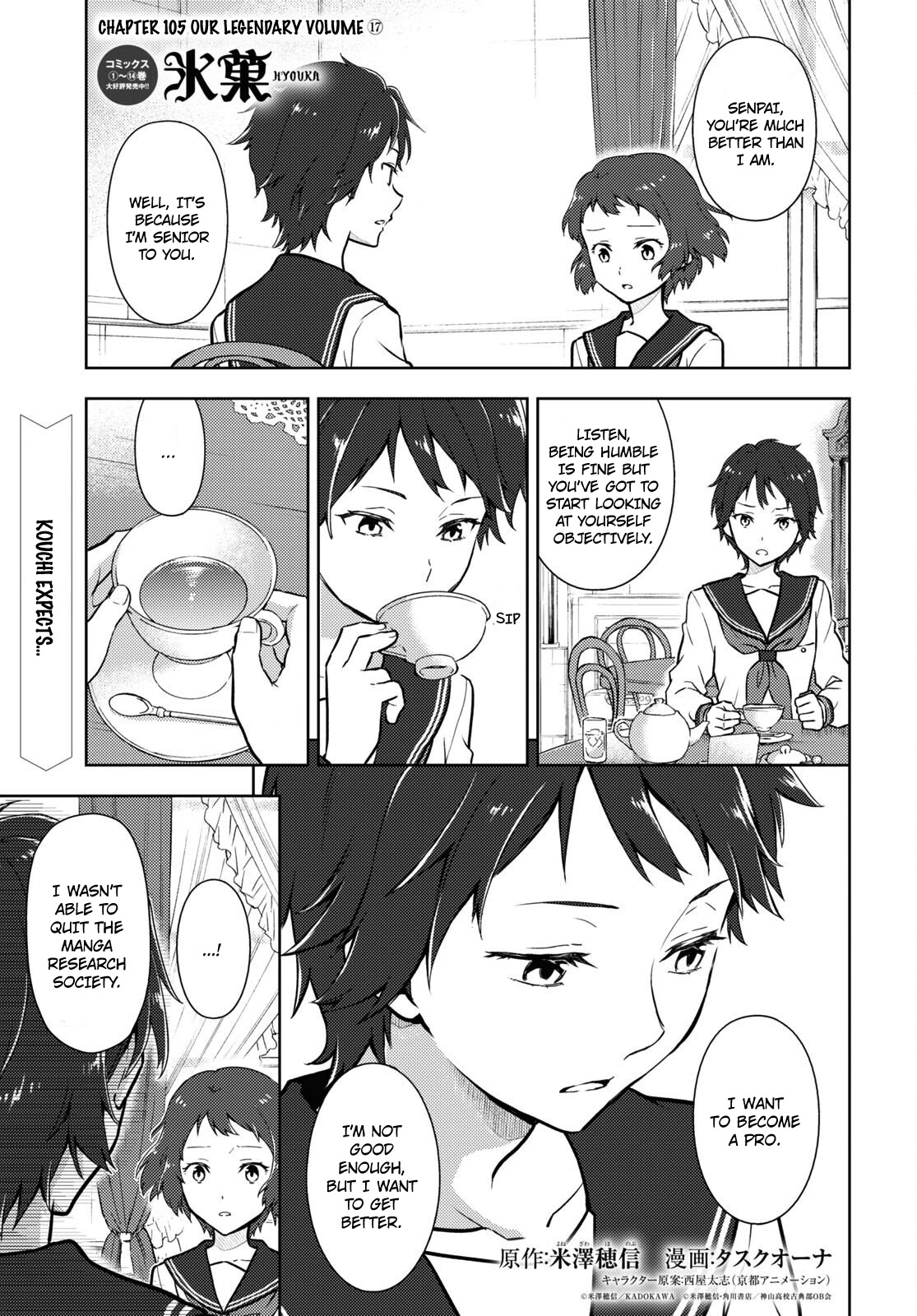 Hyouka Chap 105 - Next Chap 106