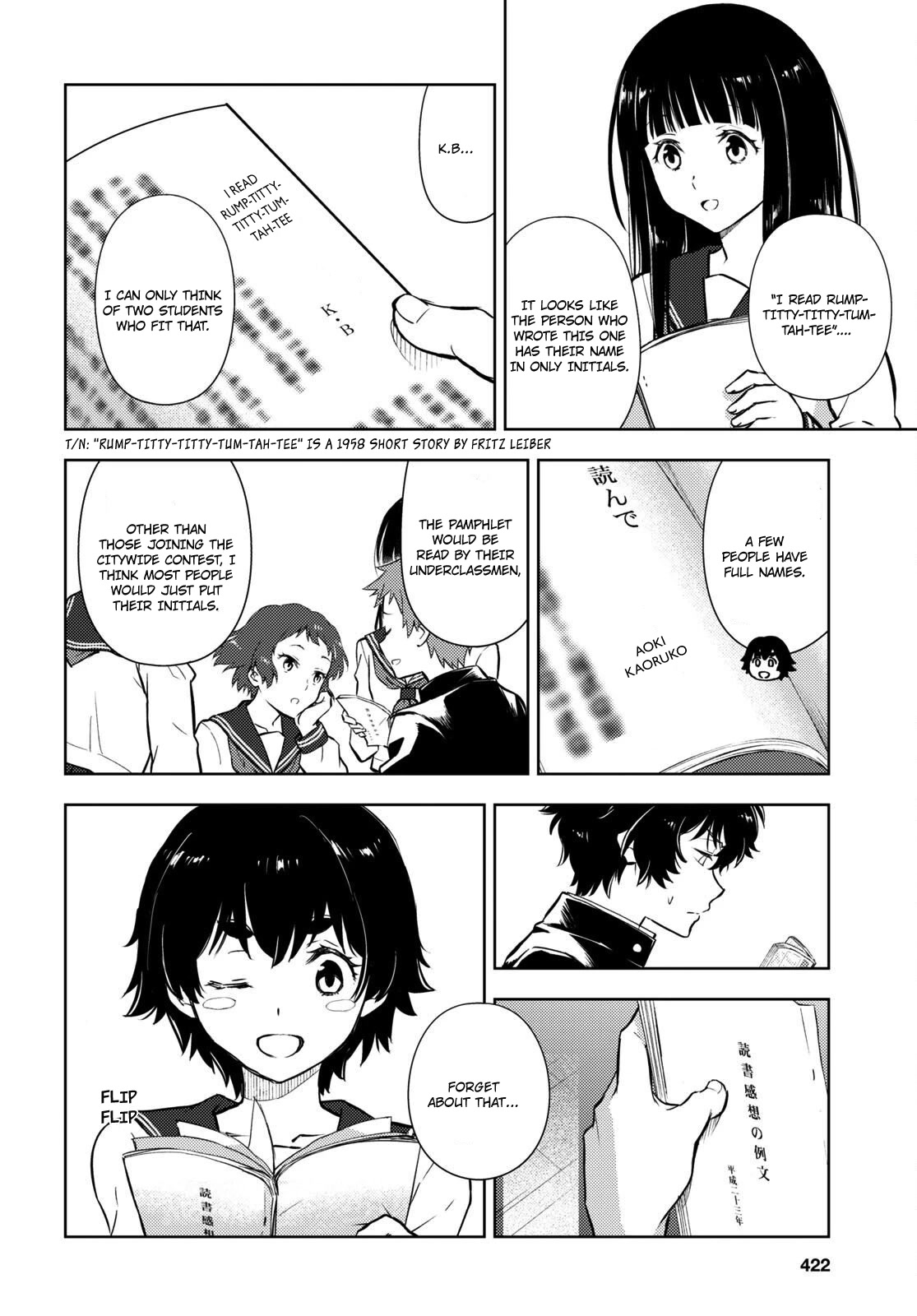 Hyouka Chap 108 - Next Chap 109