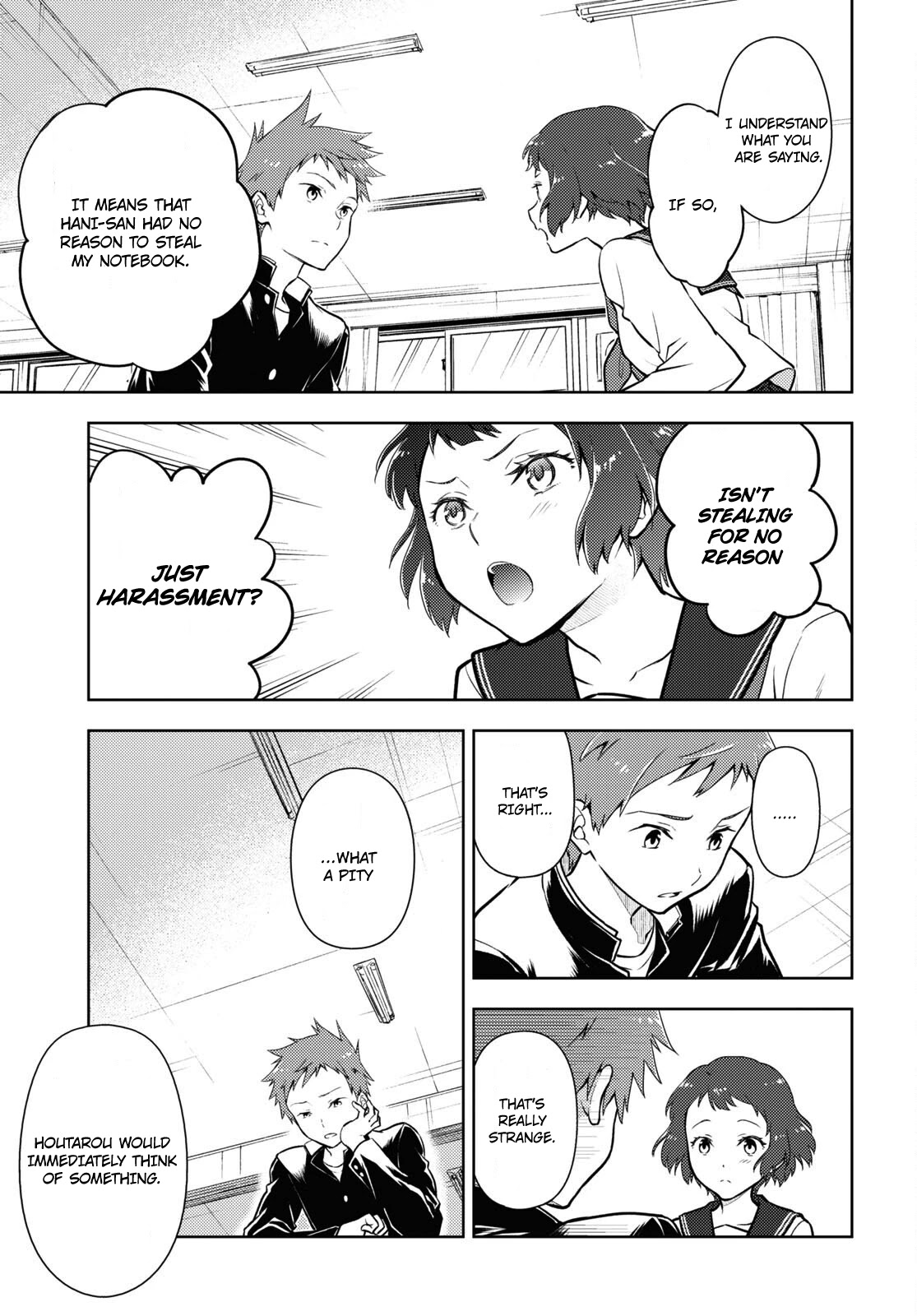 Hyouka Chap 100 - Next Chap 101