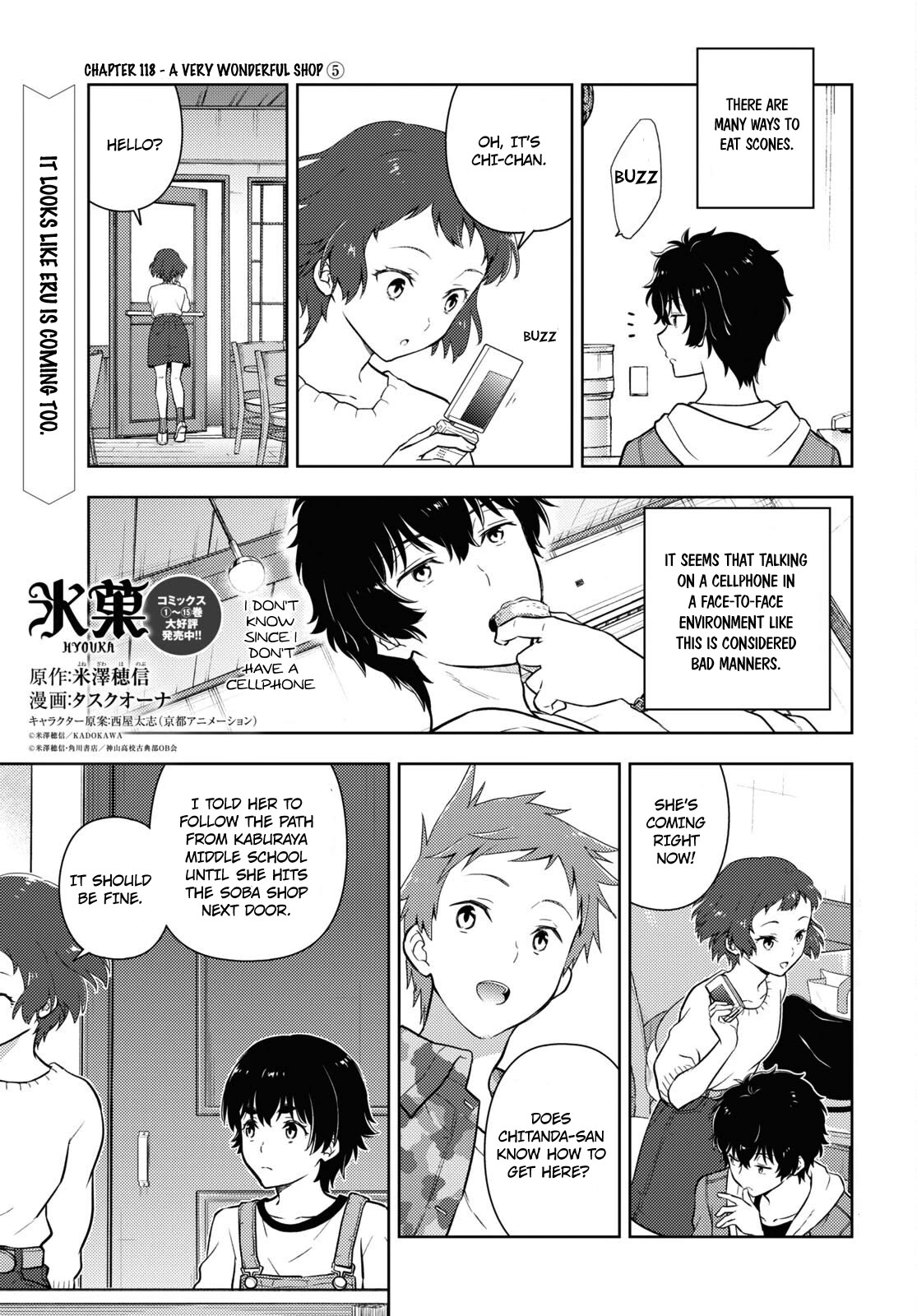 Hyouka Chap 118 - Next Chap 119
