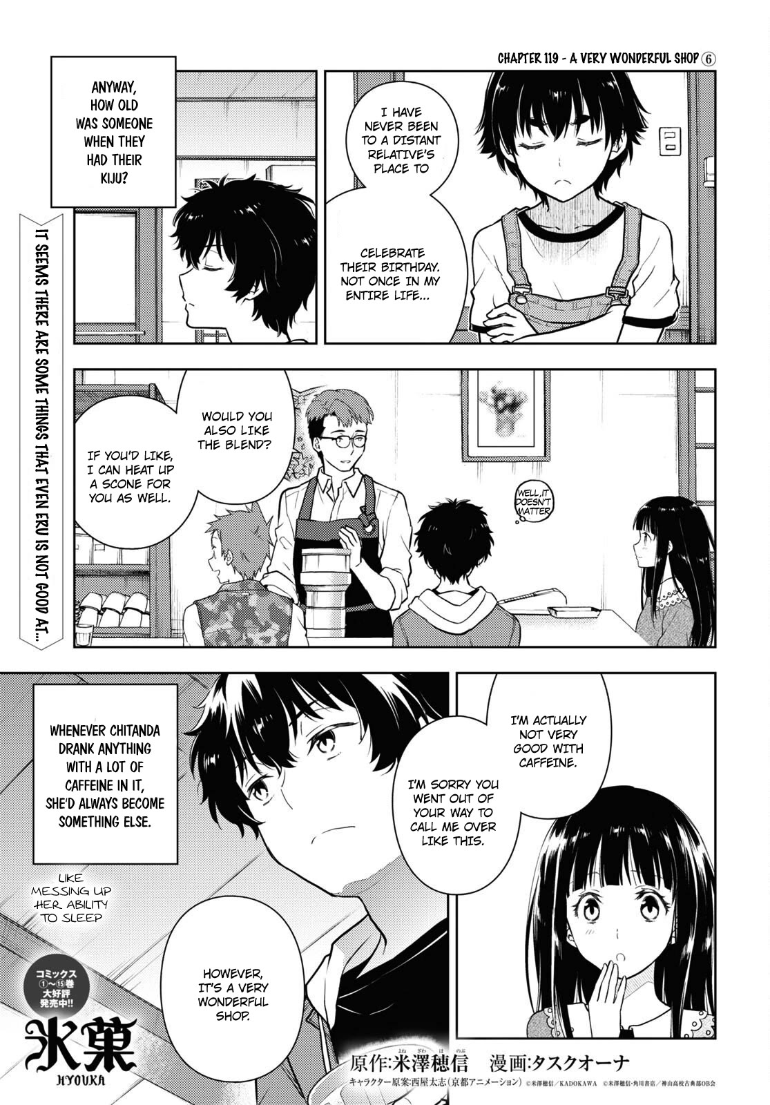 Hyouka Chap 119 - Next Chap 120