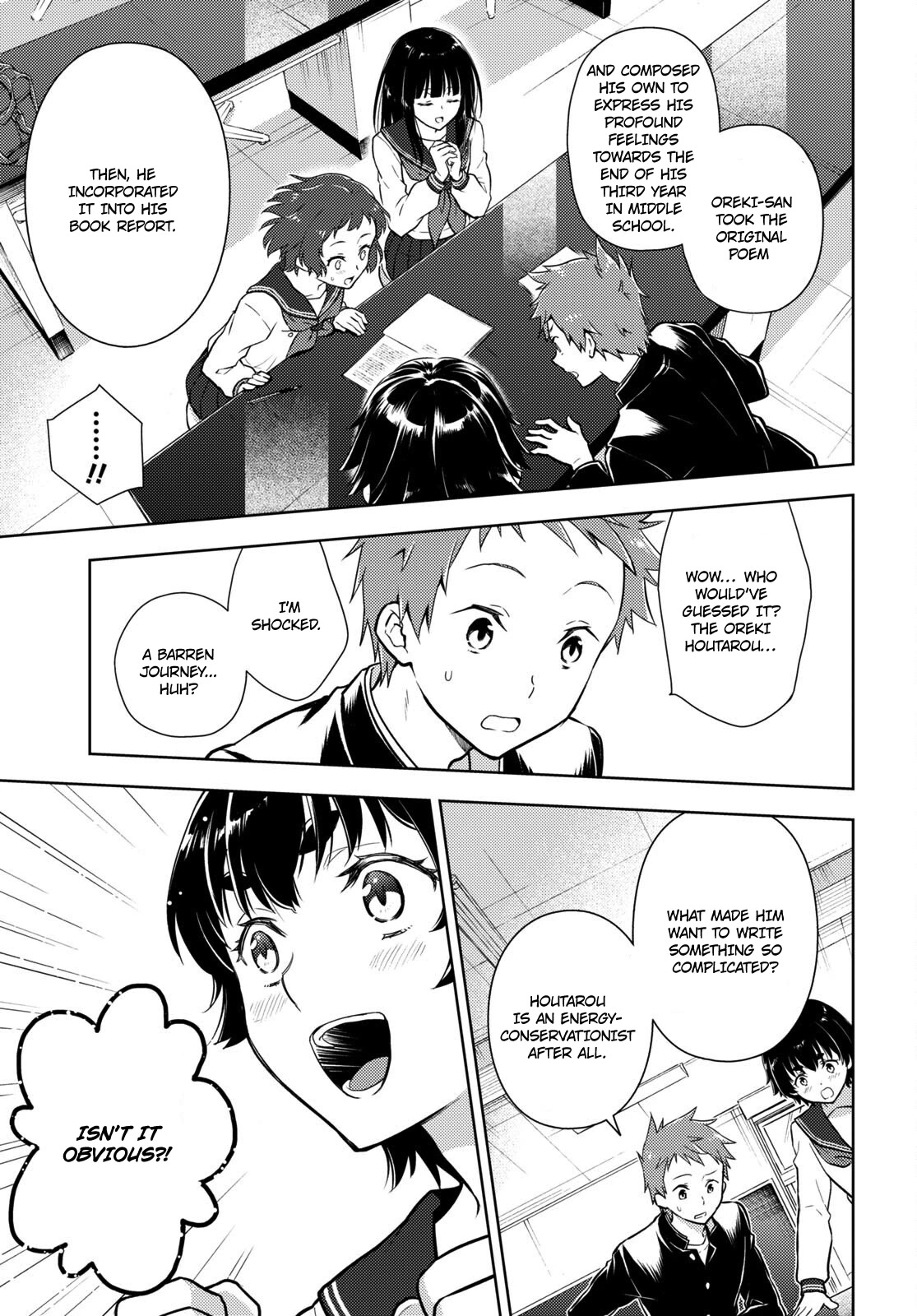 Hyouka Chap 113 - Next Chap 114