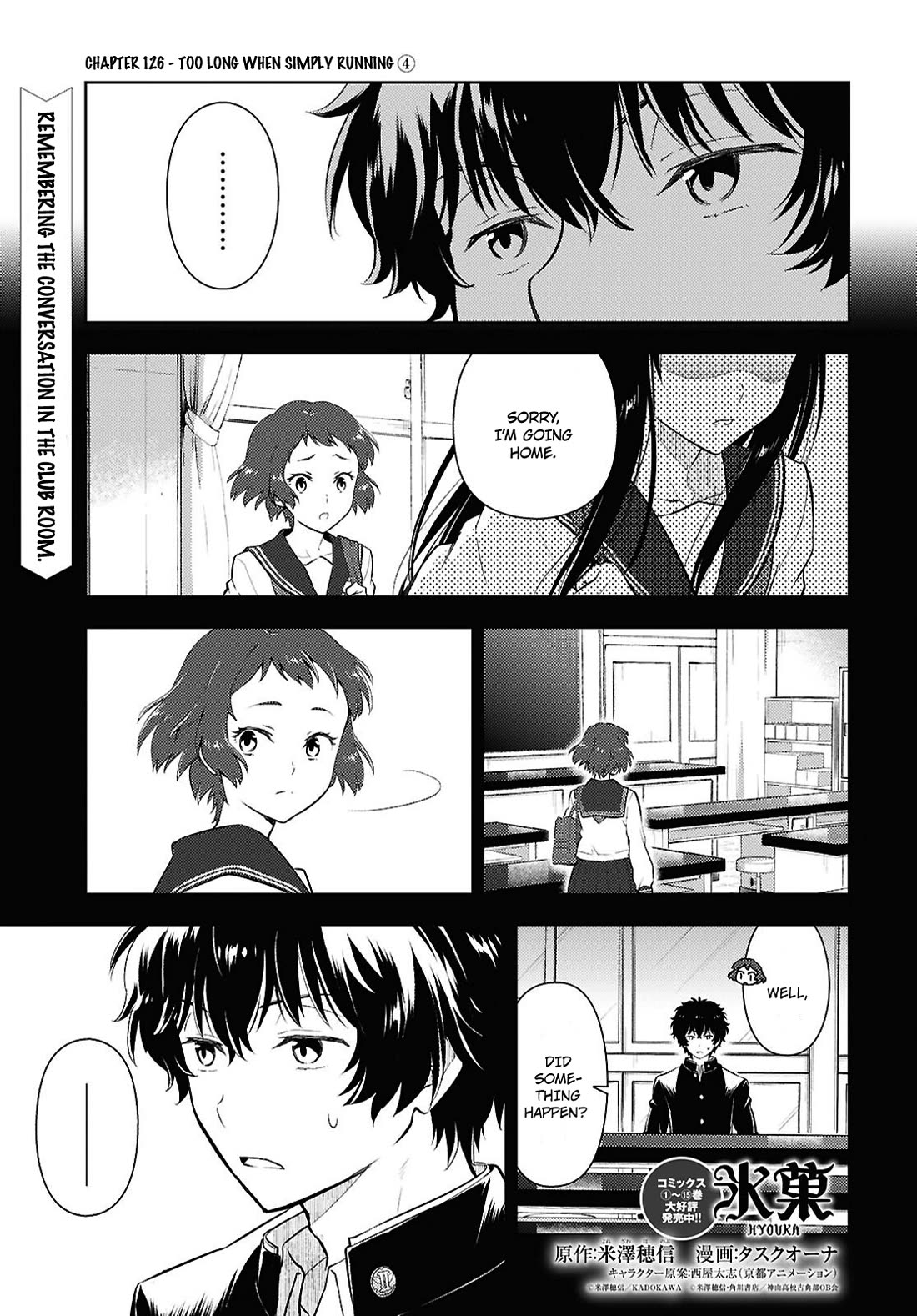 Hyouka Chap 126 - Next Chap 127