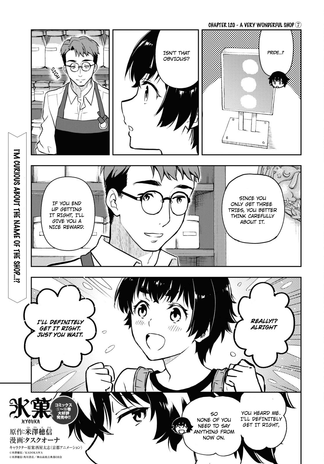 Hyouka Chap 120 - Next Chap 121