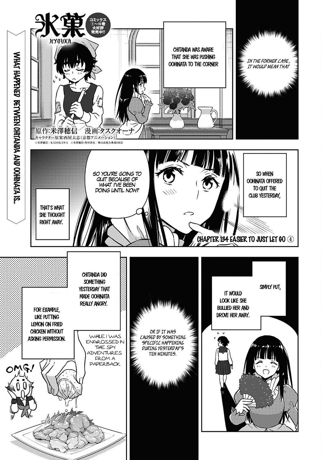 Hyouka Chap 134 - Next Chap 135
