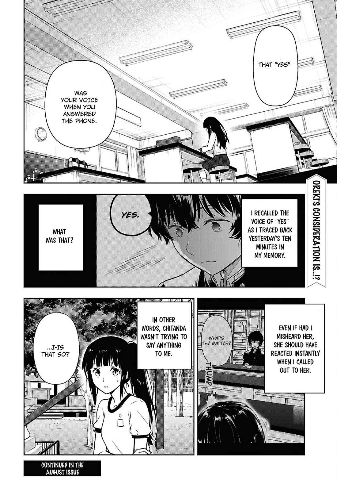 Hyouka Chap 135 - Next Chap 136