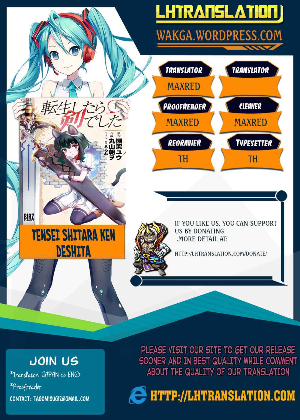 Tensei shitara Ken deshita Chap 14 - Next Chap 15