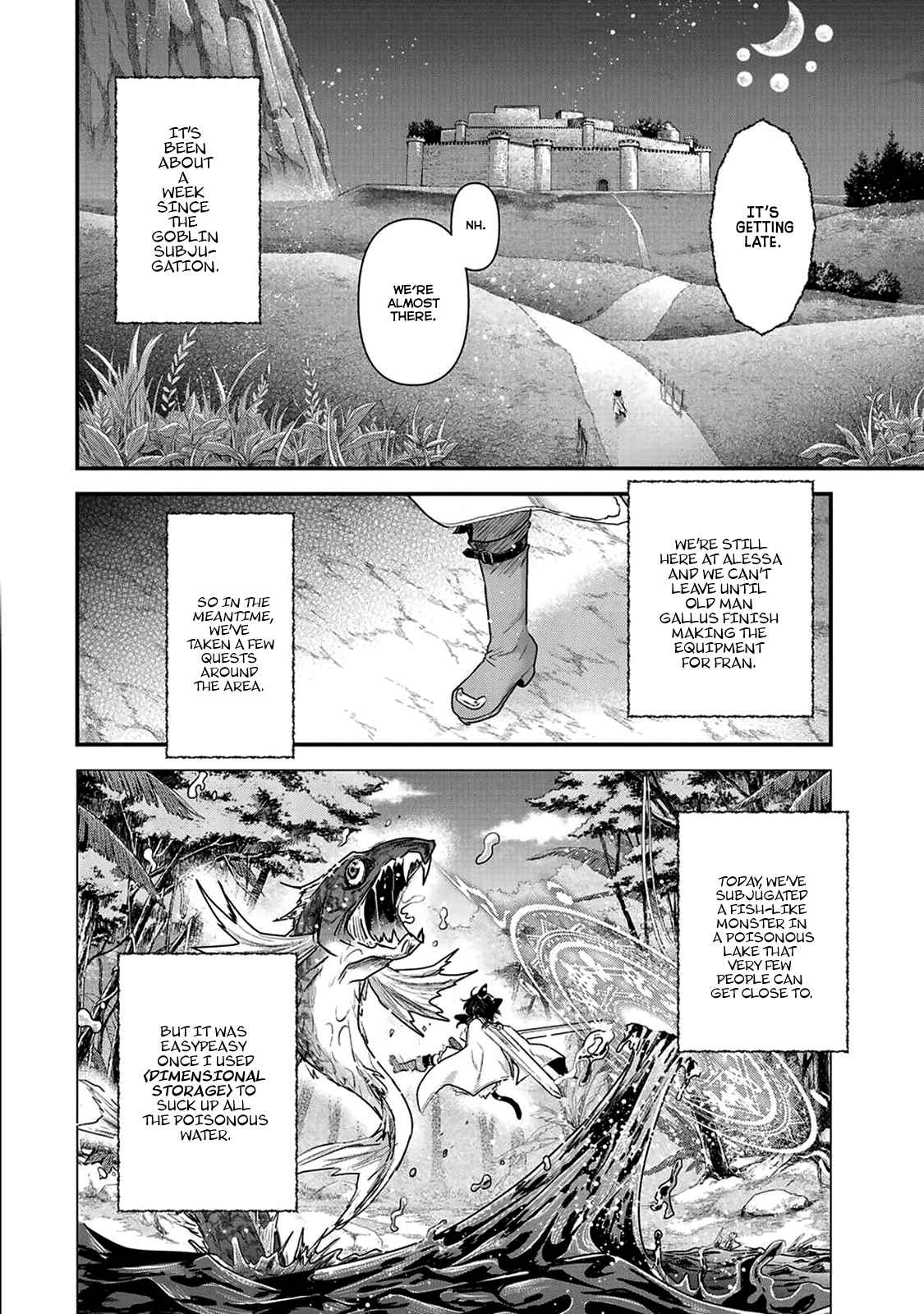 Tensei shitara Ken deshita Chap 15 - Next Chap 16