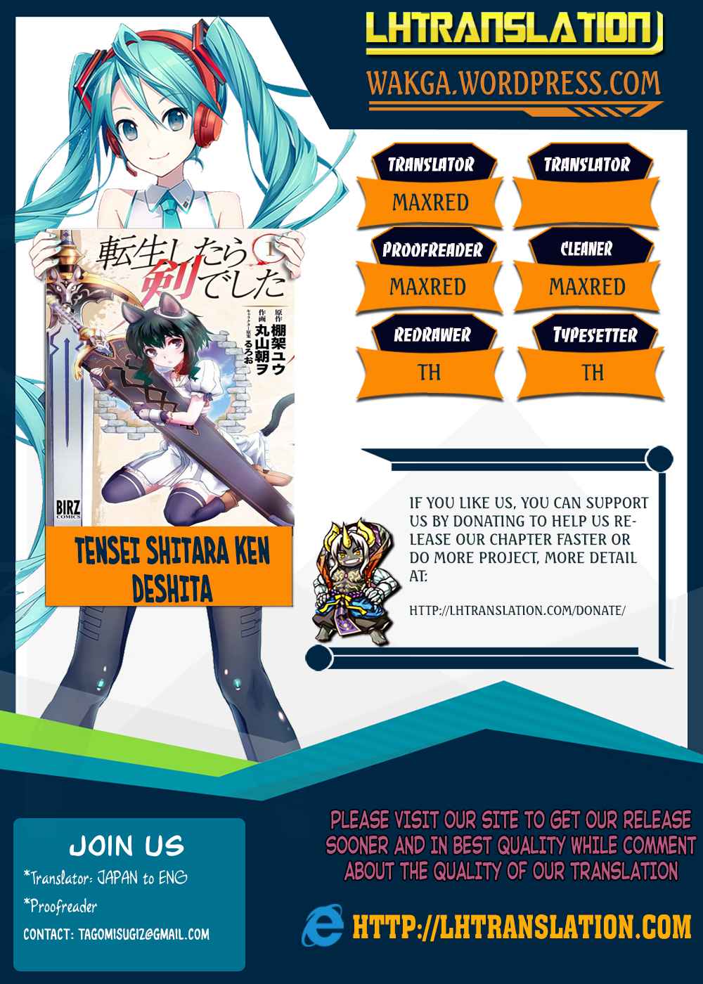 Tensei shitara Ken deshita Chap 12 - Next Chap 13