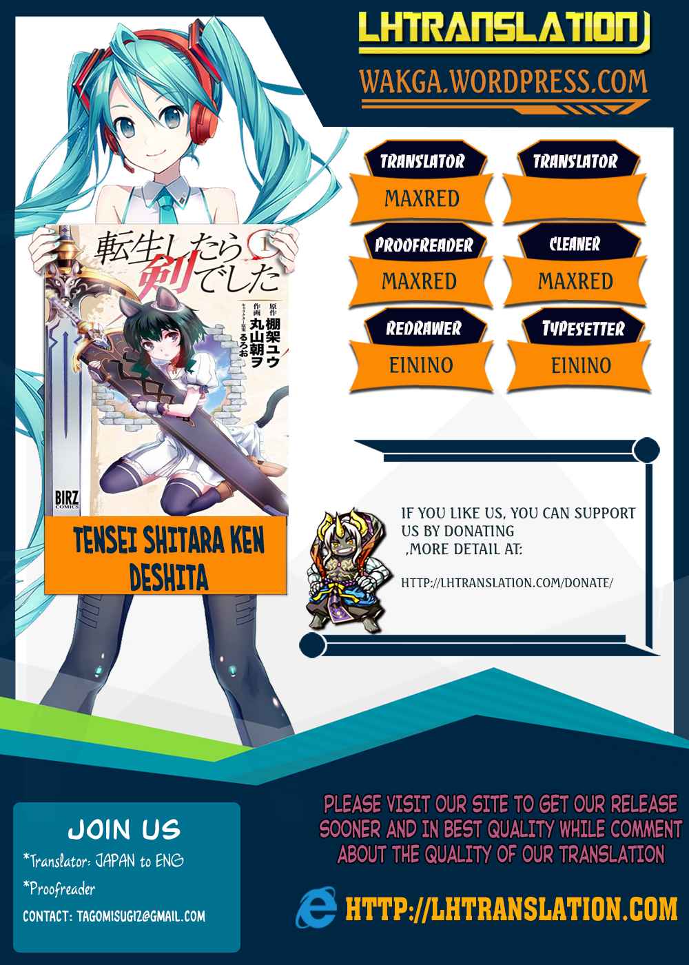 Tensei shitara Ken deshita Chap 13 - Next Chap 14