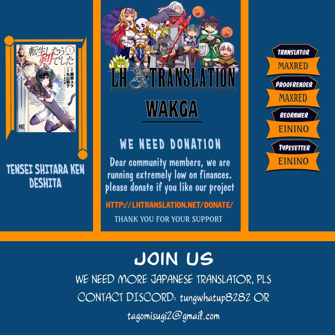 Tensei shitara Ken deshita Chap 28 - Next Chap 29